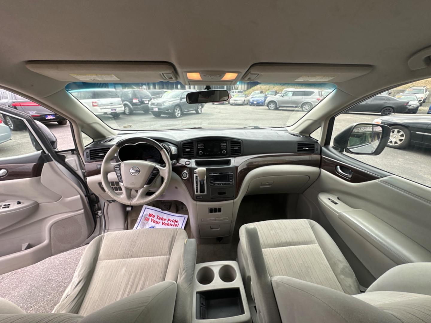 2012 Silver Nissan Quest 3.5 S (JN8AE2KP9C9) with an 3.5L V6 DOHC 24V engine, Continuously Variable Transmission transmission, located at 5700 Curlew Drive, Norfolk, VA, 23502, (757) 455-6330, 36.841885, -76.209412 - Photo#6